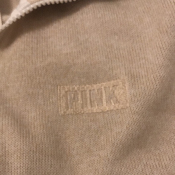 Pink by Victoria’s Secret Half Zip Cropped Pullover Size Extra Small - Picture 5 of 10